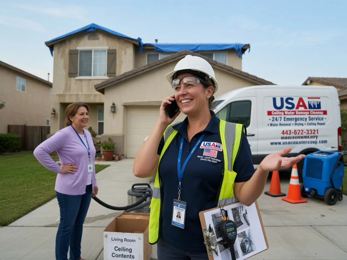 Ceiling Water Damage Restoration Carbon Hill, OH FAQs